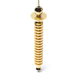 Pendule Laiton plaqué Or | Fleur de Vie