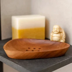 Porte Savon en bois luxe - Classique