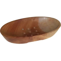 Porte Savon en bois luxe - Ovale