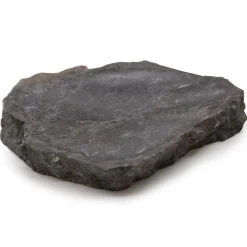 Porte savon en marbre gris naturel
